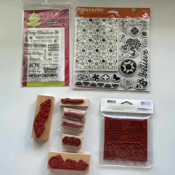 Scrapbook / card making rubber stamps - Picture 2 of 2